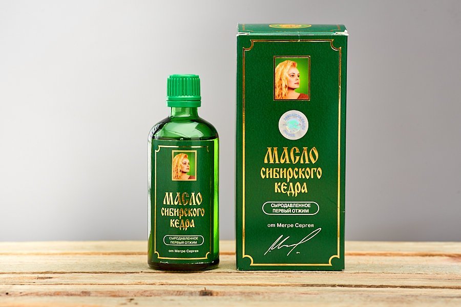 Масло кедровое сыродавленное, 100 мл